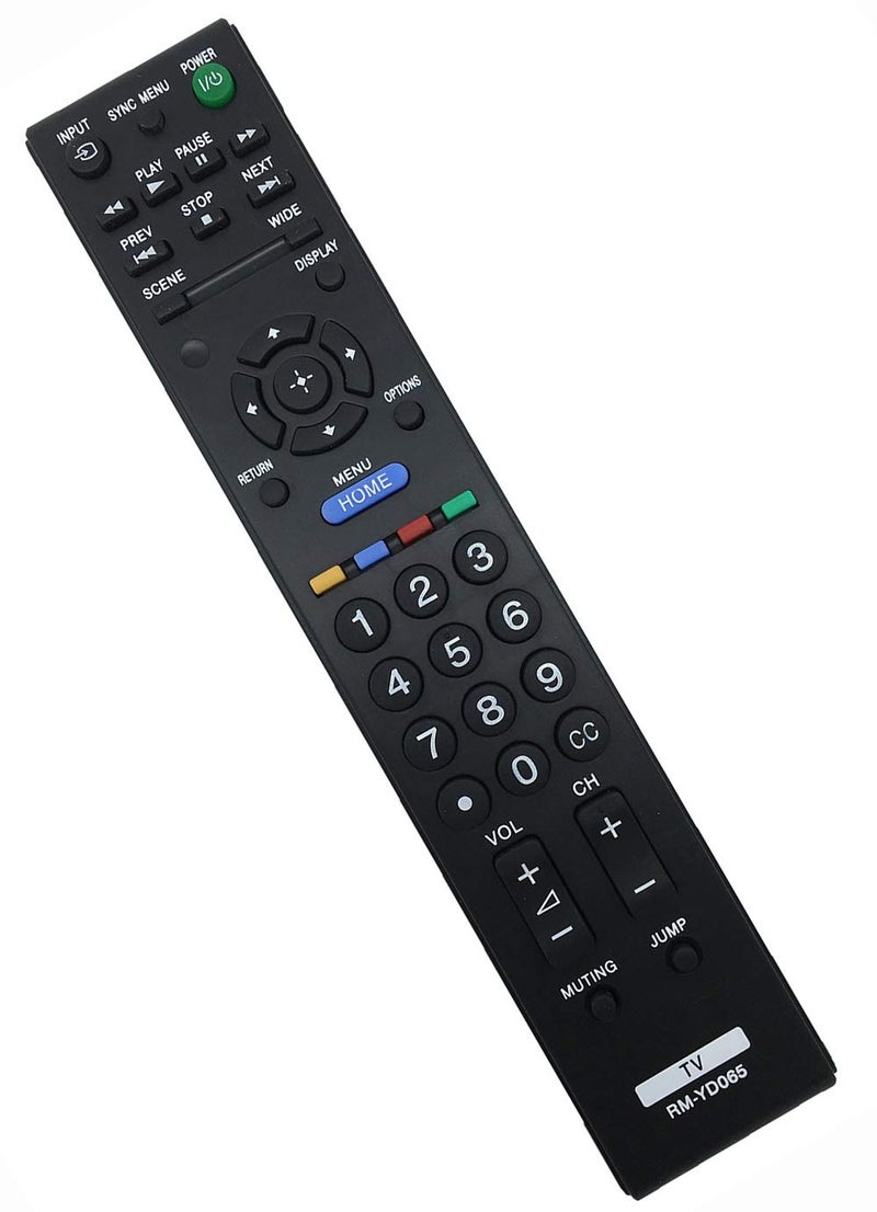UBay New RM-YD065 Remote Control Replacement for Sony Bravia TV KDL22BX320 KDL22BX321 KDL32BX320 KDL32BX321 KDL32BX420 KDL32BX421 KDL40BX420 KDL40BX420B KDL40BX421 KDL46BX420 KDL46BX421 KDL55BX520 KDL52W41 - Image 2